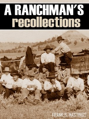cover image of A Ranchman's Recollections